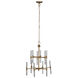 Idony LED 21.1 inch Gold Chandelier Ceiling Light