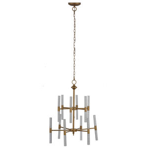 Idony LED 21 inch Gold Chandelier Ceiling Light