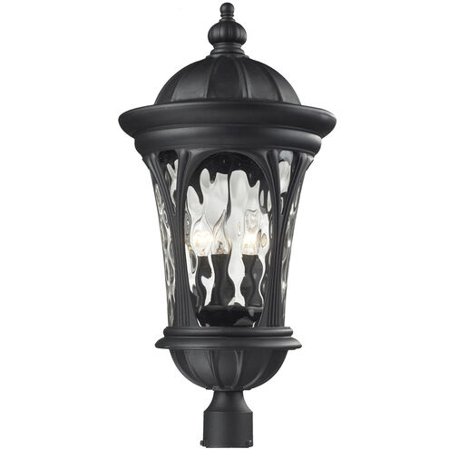 Doma 5 Light 28 inch Black Outdoor Post Mount Fixture
