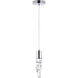 Canada LED 2 inch Chrome Pendant Ceiling Light