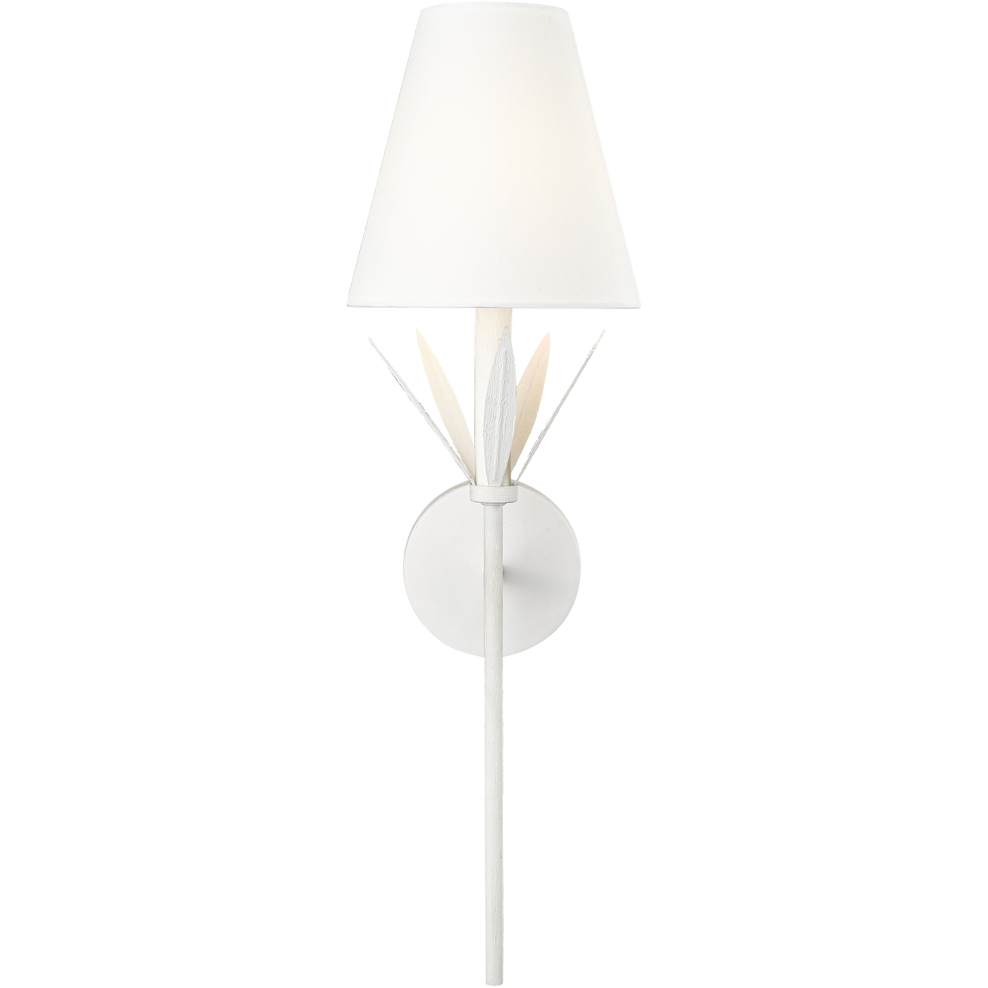 Primrose Wall Sconce Wall Light in Textured White