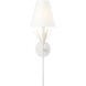 Primrose Wall Sconce Wall Light in Textured White