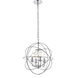Wallace 4 Light 16 inch Chrome Pendant Ceiling Light