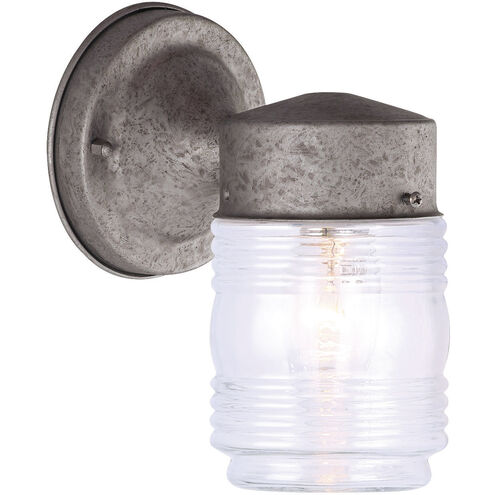 Madison 1 Light 6 inch Antique Pewter Outdoor Lantern