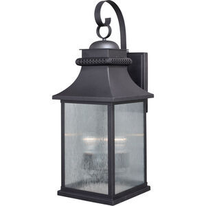 Cambridge 3 Light 27 inch Oil Rubbed Bronze Outdoor Wall