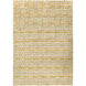 Jax 91 X 63 inch Mustard/Dark Brown/Light Gray Rugs, Polypropylene