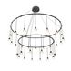Suspenders LED 50 inch Satin Black Pendant Ceiling Light