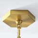 AH by Alexa Hampton Curt 3 Light 16 inch Midnight Black Lantern Chandelier Ceiling Light