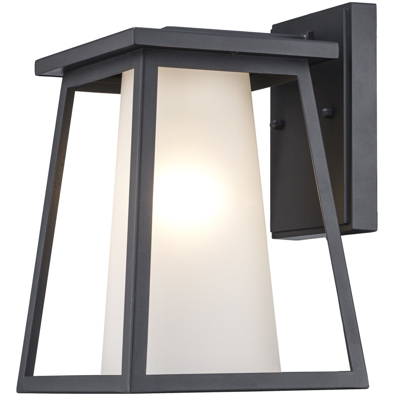 Kingsbury 1 Light 11 inch Black Outdoor Wall Lantern