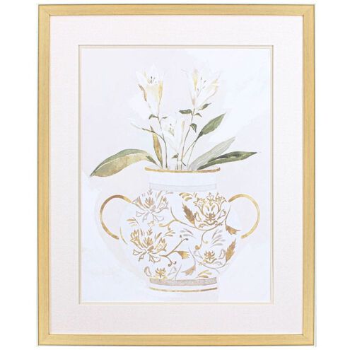 Florals Collection Neutral Framed Art