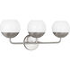 Alvin 3 Light 24.13 inch Bathroom Vanity Light