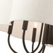 Solstice 7 Light 24 inch English Bronze Chandelier Ceiling Light