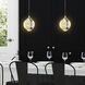 Salvador LED 4 inch Polished Nickel Mini Pendant Ceiling Light
