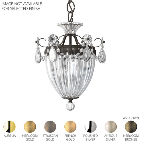 Bagatelle 3 Light Etruscan Gold Mini Pendant Ceiling Light in Radiance