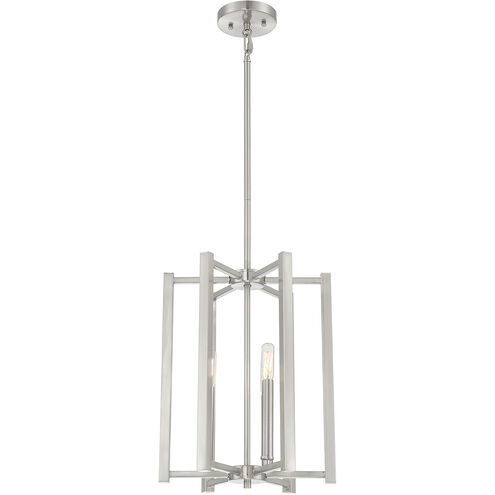 Benson 3 Light 13 inch Satin Nickel Pendant Ceiling Light, Essentials