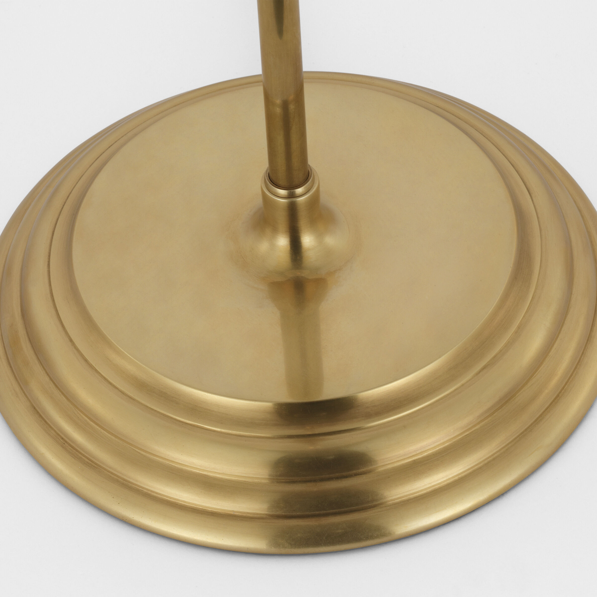 Suzanne Kasler Wyatt 52.25 inch 15.00 watt Hand-Rubbed Antique Brass Floor Lamp Portable Light