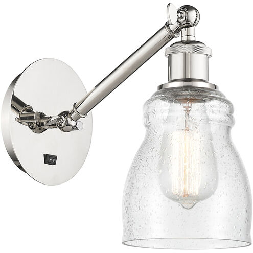 Ballston Ellery 1 Light 5 inch Polished Nickel Sconce Wall Light