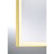 Paulding 48 X 32 inch Gold Mirror, Frontlit