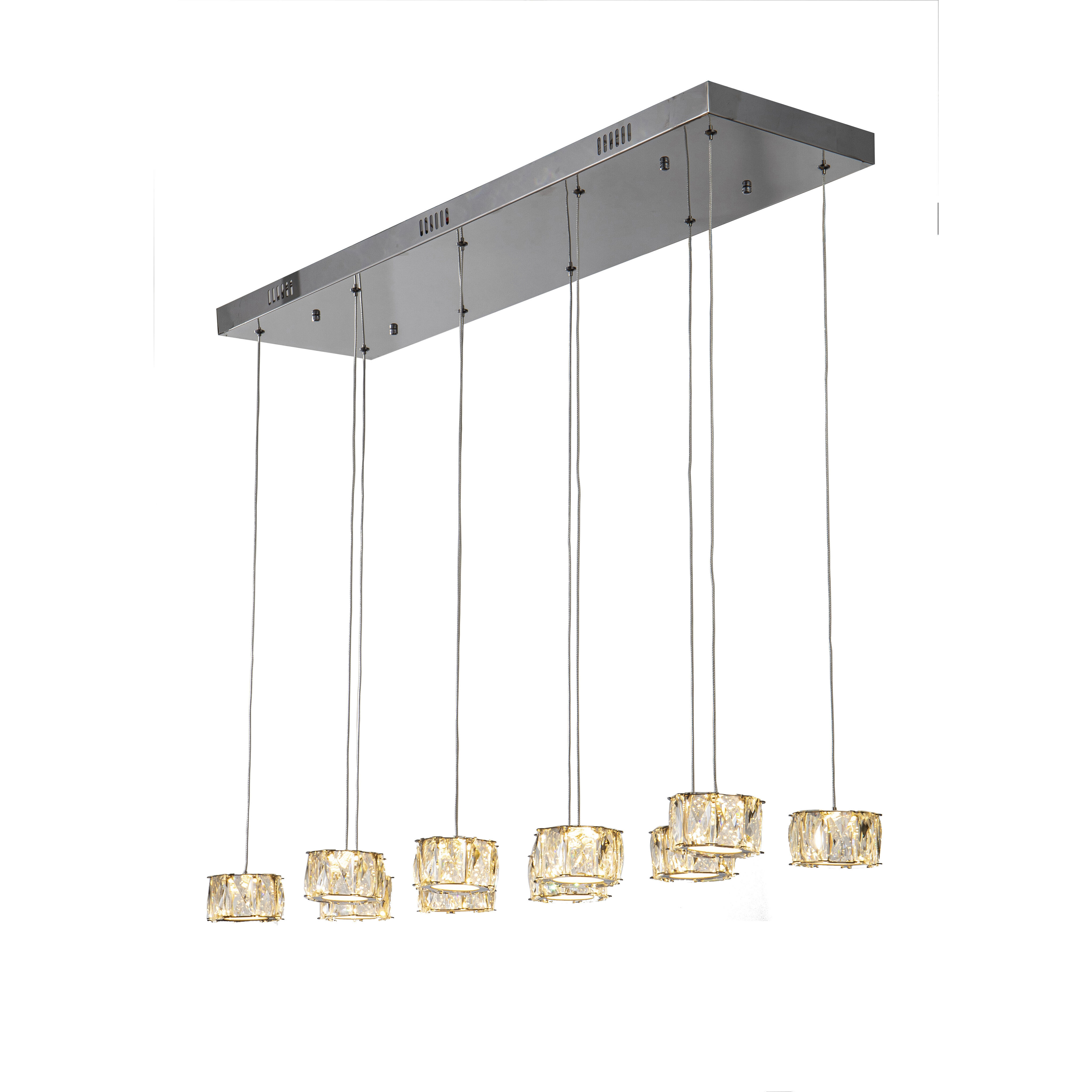 Canada LED 37.4 inch Chrome Island Lighting Ceiling Light