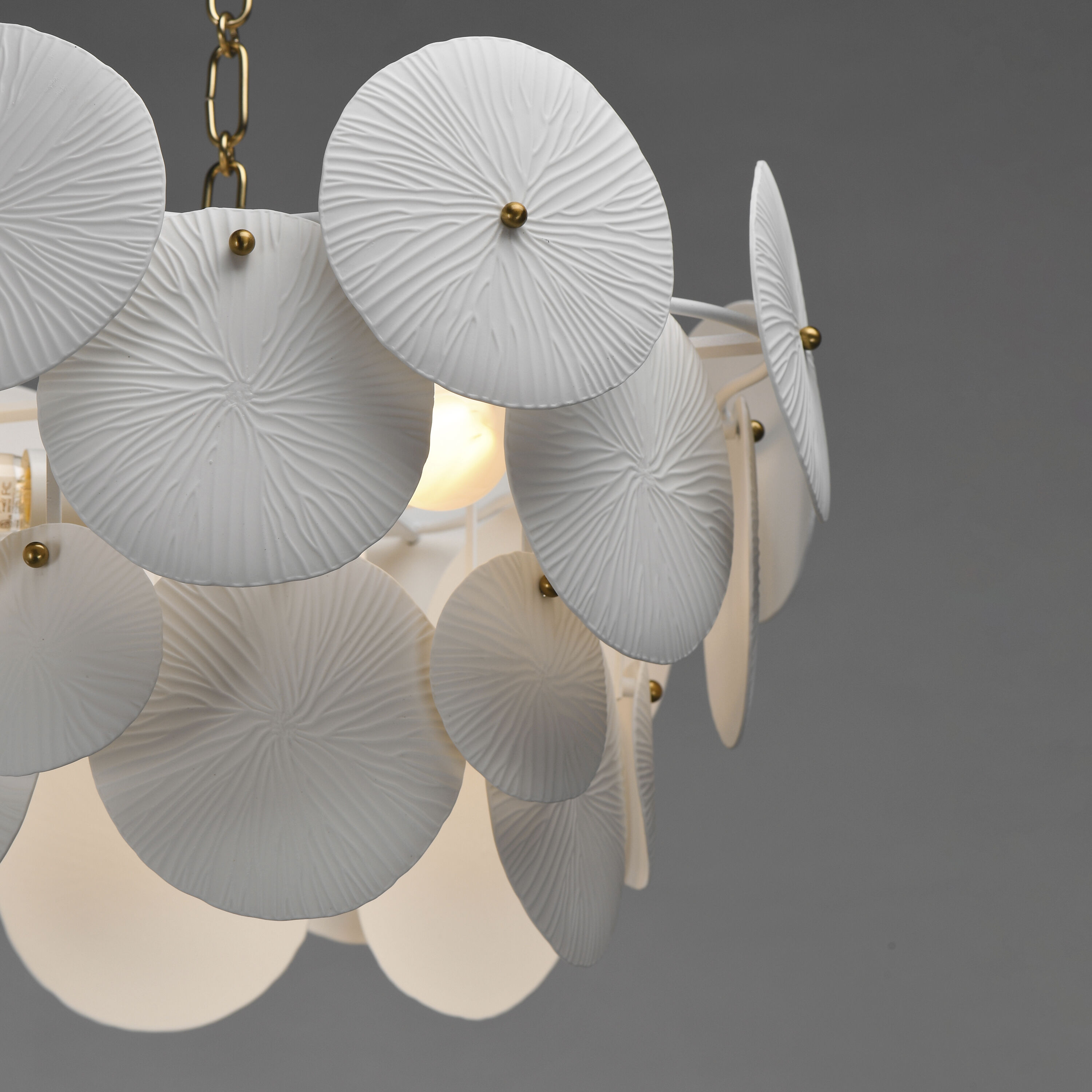 Isla 4 Light 20.5 inch Natural Aged Brass Mini Chandelier Ceiling Light