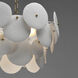Isla 4 Light 20.5 inch Natural Aged Brass Mini Chandelier Ceiling Light