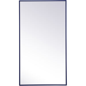 Monet 36 X 20 inch Blue Wall Mirror
