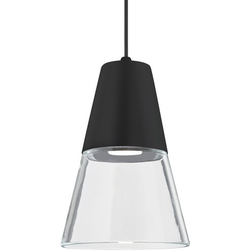 Timo 6 LED Black Cord Pendant Ceiling Light