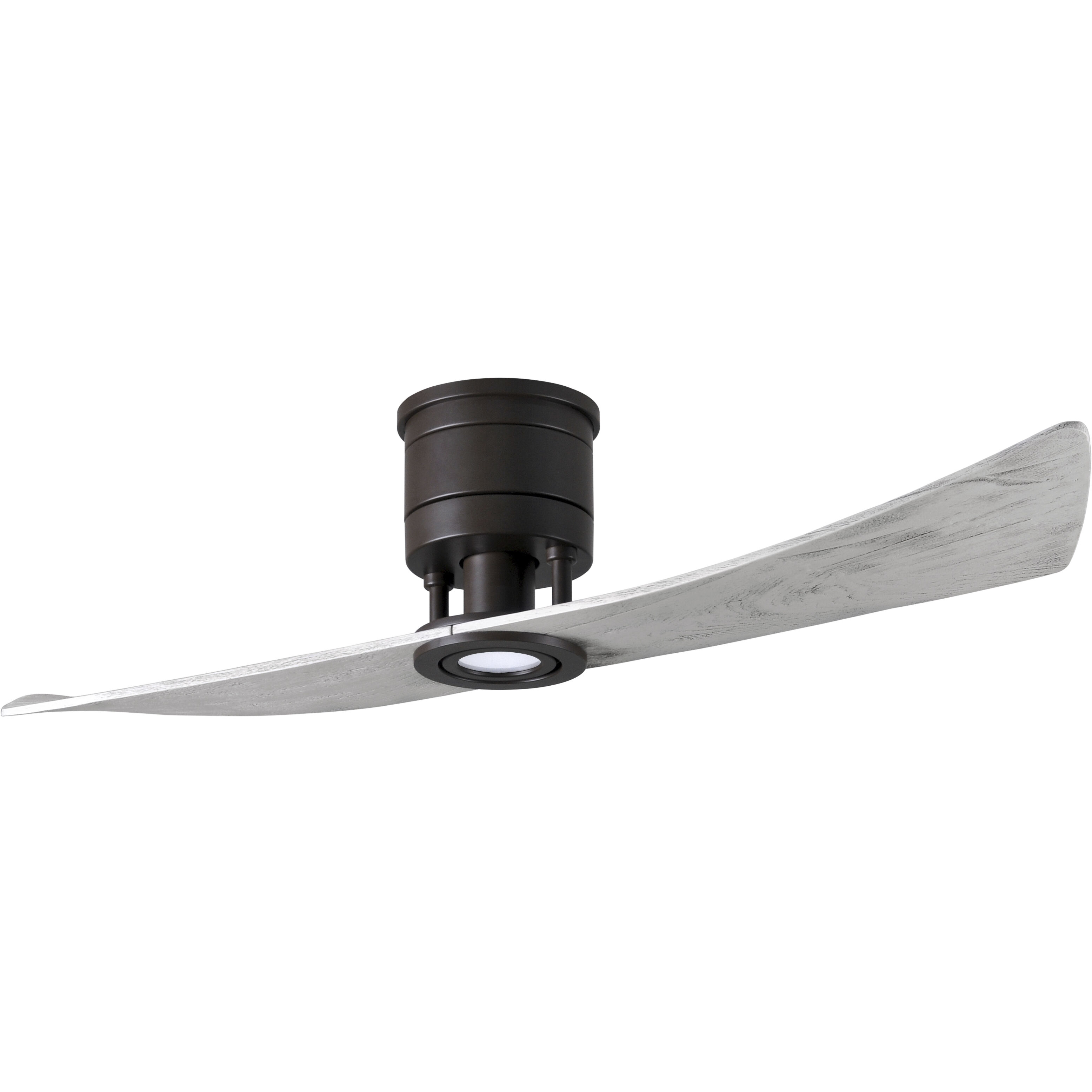 Atlas Lindsay 52 inch Textured Bronze with Barn Wood Tone Blades Ceiling Fan, Atlas
