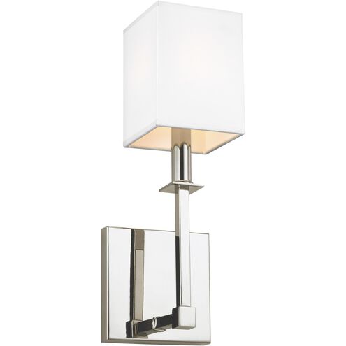 Sean Lavin Quinn 1 Light 5 inch Polished Nickel Sconce Wall Light