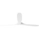 Maverick 88 inch Matte White Ceiling Fan