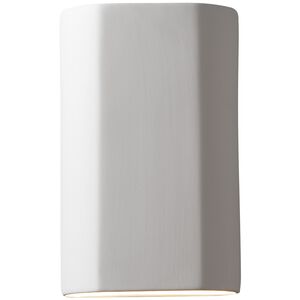 Ambiance Cylinder 1 Light 9.25 inch Bisque Outdoor Wall Sconce in Incandescent