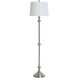 Cameron 63 inch 100.00 watt Silver Floor Lamp Portable Light