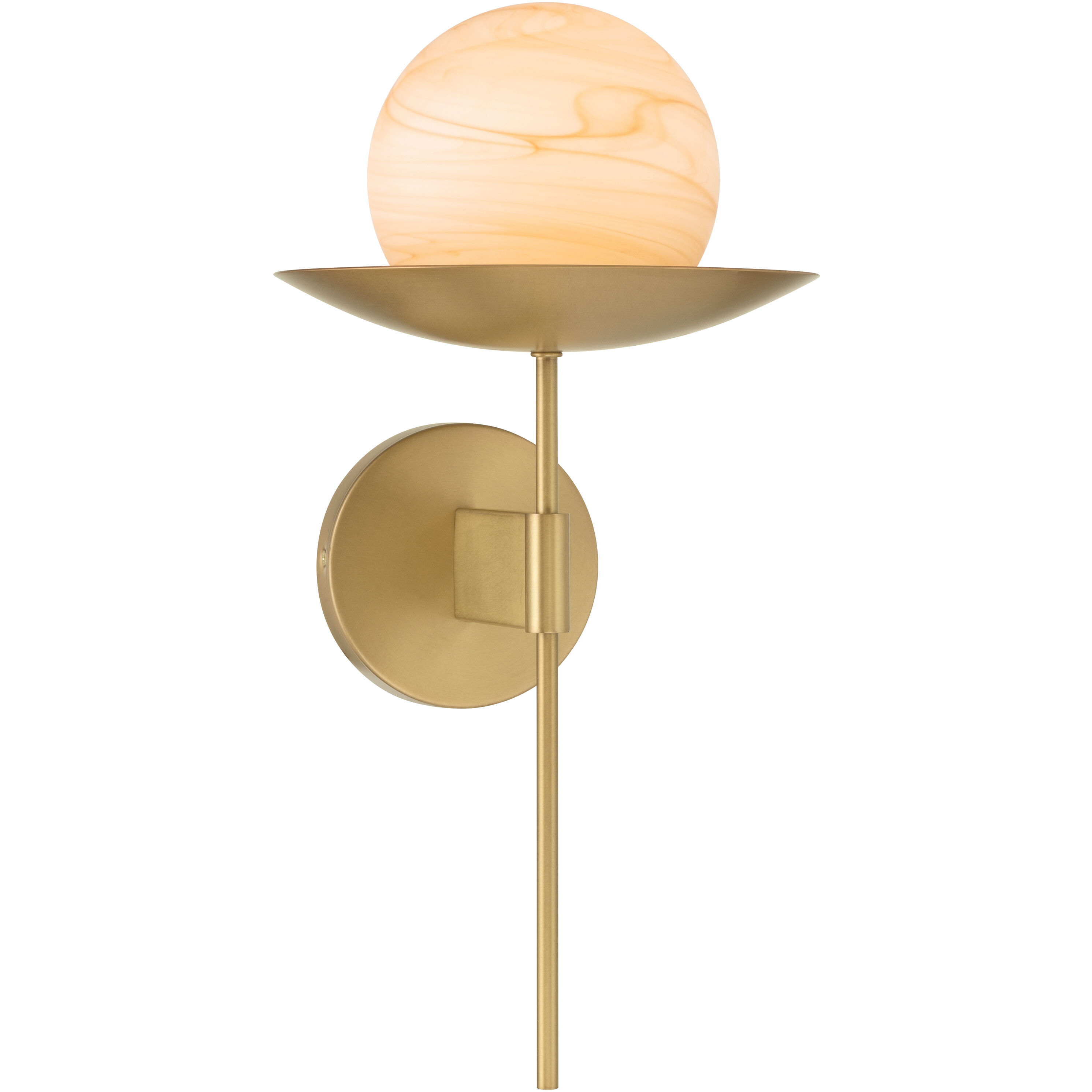 Olenne 1 Light 9 inch Legacy Brass Wall Sconce Wall Light
