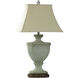 Cameron 34 inch 100.00 watt Antique Blue Table Lamp Portable Light