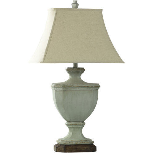 Cameron 34 inch 100.00 watt Antique Blue Table Lamp Portable Light