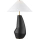 Kelly by Kelly Wearstler Contour 31.5 inch 9 watt Coal Table Lamp Portable Light