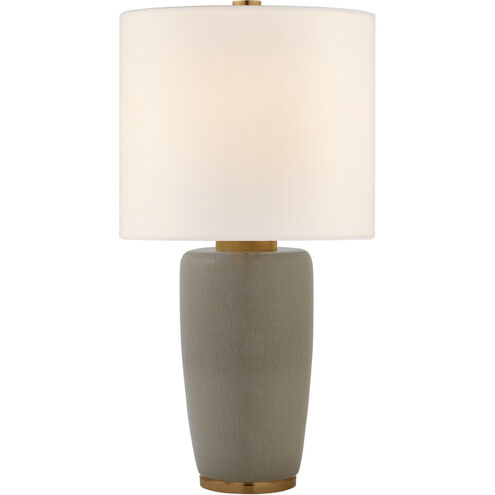 Barbara Barry Chado 31.25 inch 100 watt Shellish Gray Table Lamp Portable Light, Large