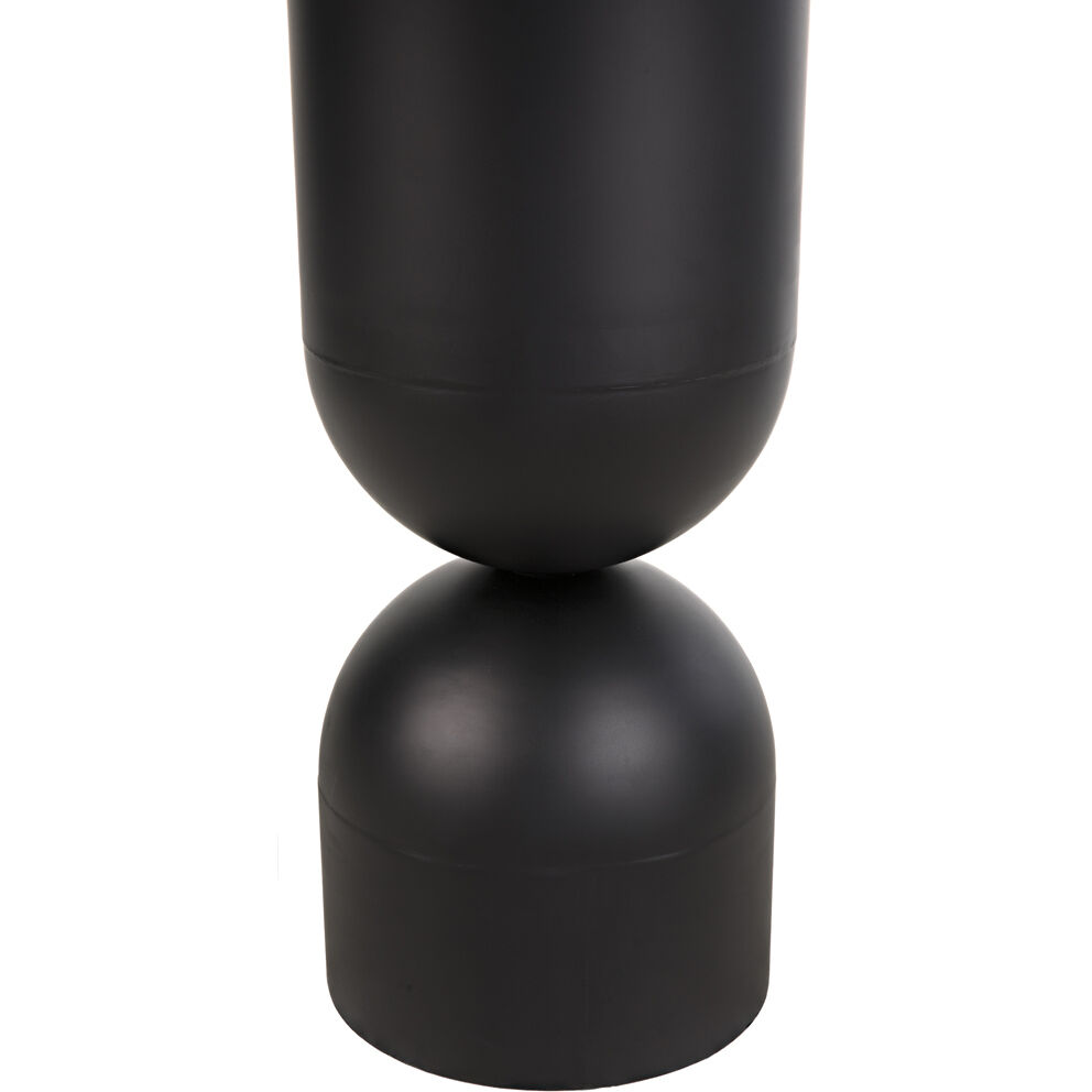 Wanda 39.5 X 39.5 inch Matte Black Dining Table