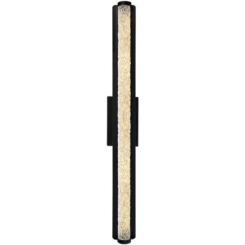 Fiji LED 24 inch Black Outdoor Wall Light
