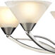 Elysburg 5 Light 28 inch Satin Nickel Chandelier Ceiling Light