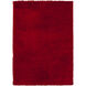 Heaven 156 X 108 inch Bright Red Rug