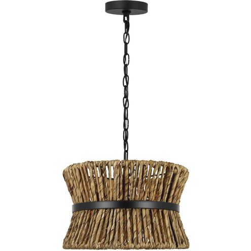 Drew & Jonathan Thurlo 2 Light 14.25 inch Midnight Black Hanging Shade Ceiling Light, Small