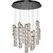 Signature Verve LED 26 inch Stainless Steel Multi-Light Pendant Ceiling Light