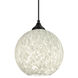 Coco 8 1 Light Black Outdoor Pendant