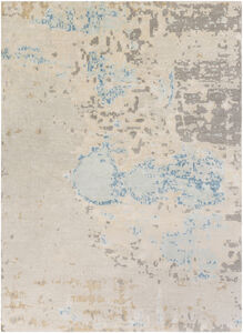 Ephemeral 132 X 96 inch Light Blue Rug in 8 x 11, Rectangle