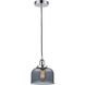 Edison Bell LED 8 inch Polished Chrome Mini Pendant Ceiling Light