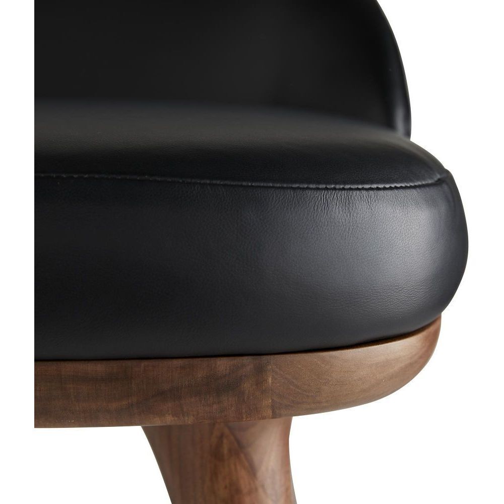 Walsh 35.5 inch Black Bar Stool