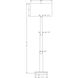 Hailey 64.75 inch 150.00 watt Antique Brass Floor Lamp Portable Light