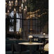 Promenade 10.25 inch 2 watt Polished Antique Brass and White Cordless Table Lamp Portable Light