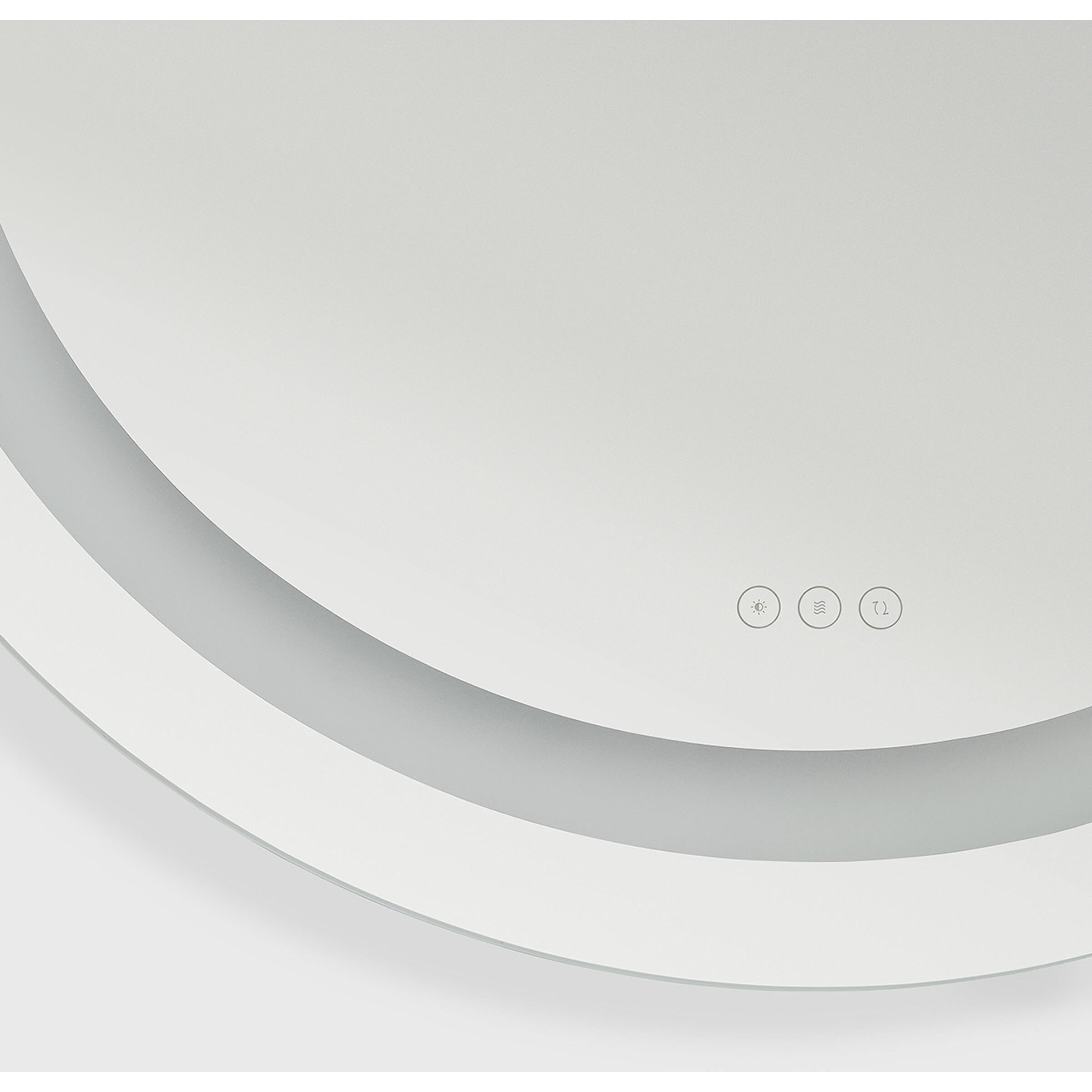 Mera 36 X 36 inch Might Bright White LED Wall Mirror